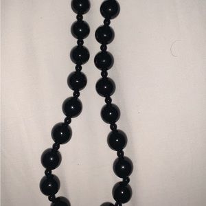 Black onyx necklace